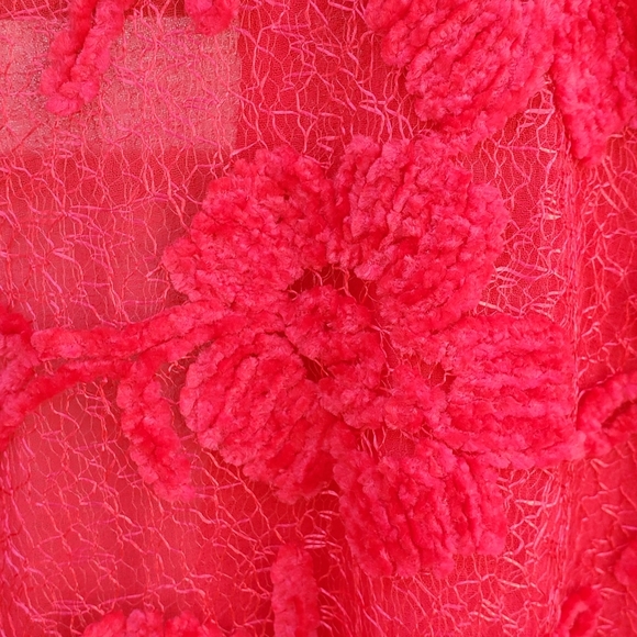 Free People Le Fleur Red Mini Dress Size S - Picture 8 of 8